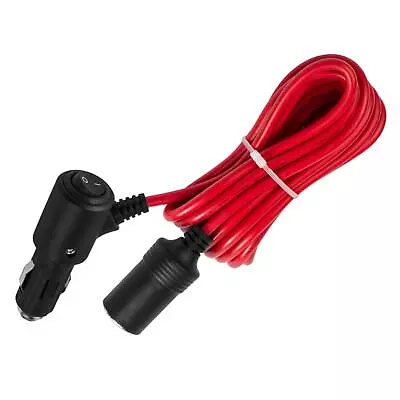 Cigarette Lighter Extension Cord Auto Accessories With Switch Male Plug To • £10.30