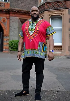 Traditional Unisex African Dashiki Shirt/Shirt All Occasion • £13.99