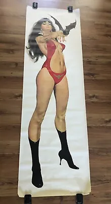 Vintage 1972 VAMPIRELLA DOOR POSTER 70 X24  Gonzalez WARREN PUBLISHING • $295.95