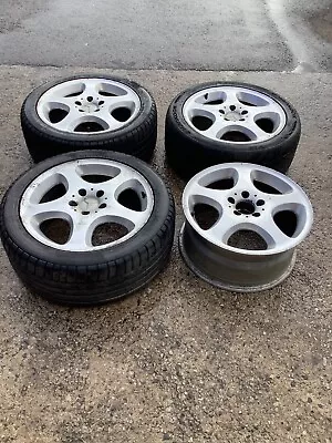 Set Of 4 2104011502 Mercedes 5 Spoke Wheel 8J X 17  ET37 Rare Collectable  • $311.28