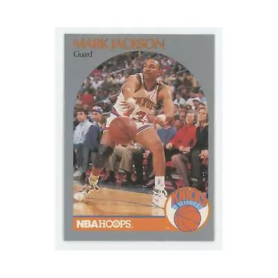 1990 Hoops #205 Mark Jackson New York Knicks Basketball Card • $9.99