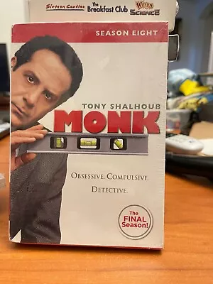 Monk: Season Eight (DVD 2010 4-Disc Set) New • $14.39
