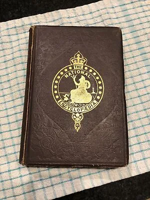 National Encyclopaedia (1890s) Vol 4 Universal Knowledge Antique Book • £17.99