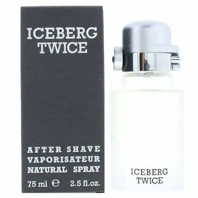£16.95 • Buy Iceberg Twice Homme After Shave Lotion 75ml - New Boxed & Sealed - Free P&p