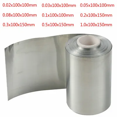 1pc High Purity Pure Zinc Zn Sheet Plate Metal Foil For Science Lab 0.02-2.0mm • £8.76