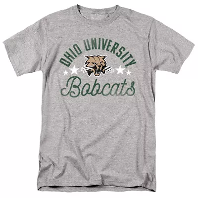 Ohio University Adult T-Shirt Bobcats Athletic Heather S-5XL • $22.99