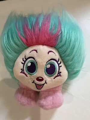$11.25 • Buy Zuru Shnooks SHAZAM Plush Stuffed Toy 5  Troll Doll Pink & Turquoise Hair