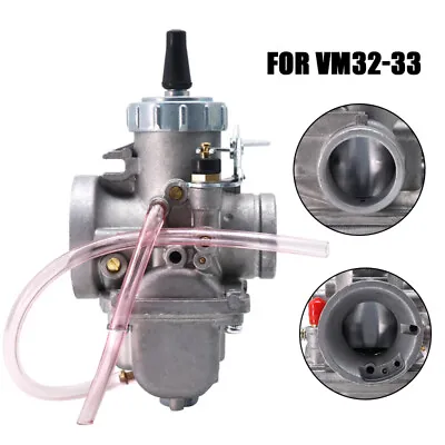 Mikuni VM32-33 32mm Round Slide Carburettor Carb For Kawasaki KX 80/85/100 • £38