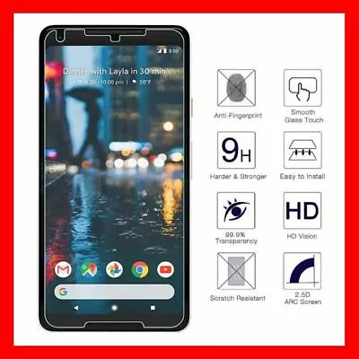 GENUINE Tempered Glass Film Screen Protector For Google Pixel 1 2 3 4 XL • $5.99