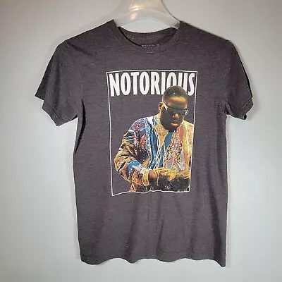 The Notorious BIG Aka Biggie Smalls Shirt Mens Medium Brooklyn NY Casual • $15.99