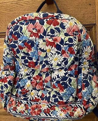 Vera Bradley Backpack Medium Size In Bright Wildflowers  • $12