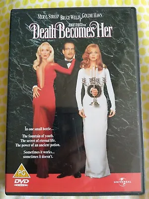 £1.99 • Buy Death Becomes Her [DVD 1992] Meryl Streep, Bruce Willis, Goldie Hawn