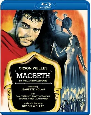 Macbeth (Blu-ray 1948) Orson Welles - Brand New Includes Slipcover • $19.96