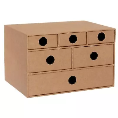 Kraft Multi Drawer Storage Unit • £20