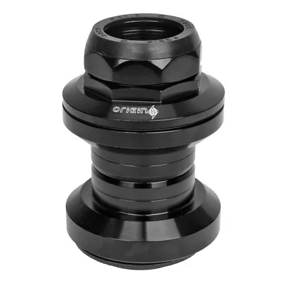 Origin-8 Pro Threaded 1  Bicycle Headset Black W/ Sealed Cartridge Bearings • $50.03