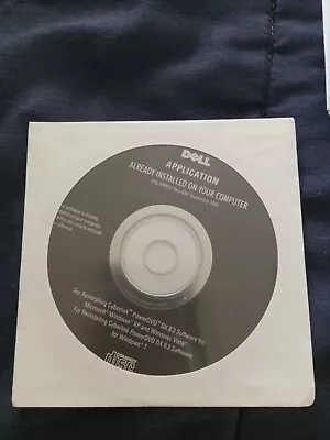 CyberLink PowerDVD DX 8.2/8.3 Software Dell Reinstallation Disc • $9.99