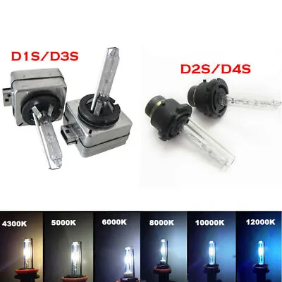 2X D1S D2S D3S D4S HID Xenon Headlight Lights Bulbs Replace 6000K 8000K 10000K./ • $9.46