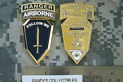 Challenge Coin US Army 4th Ranger Training Battalion Airborne Benning Phase • $24.99