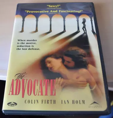 The Advocate DVD 1993 Firth Holm Region 1 NTSC English & Spanish Audio • £14.60