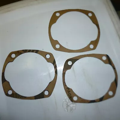 NOS 3 Count Original Maico Square Barrel 360 400 Base Gaskets Part# 479 MC GS • $14