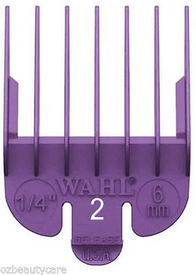 Wahl Colour Clipper Comb Attachment #2 1/4  (Sterling 4 Super Taper) WA3124 • $12.90
