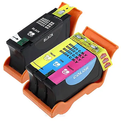 $9.95 • Buy 2PK Series 23 HY INK Compatible Dell T105N T106N V515w