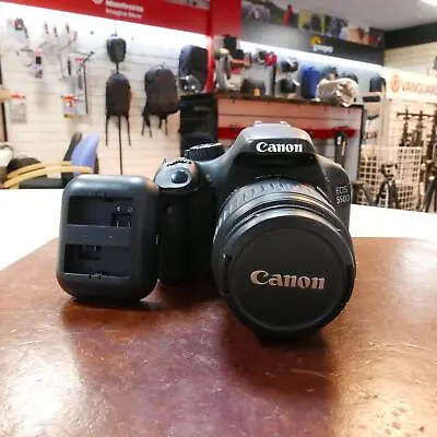 Used Canon EOS 550D + 18-55mm F3.5-5.6 II - 8958 Actuations - 12 Months Warranty • £199