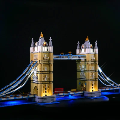£35.64 • Buy LED Lighting Kit For Tower Bridge Light Set For LEGO 10214 Building Blocks Model