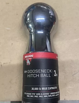 NWT - Bulldog ‎3  Gooseneck Hitch Ball - 30000lb Max - 1930730 • $74