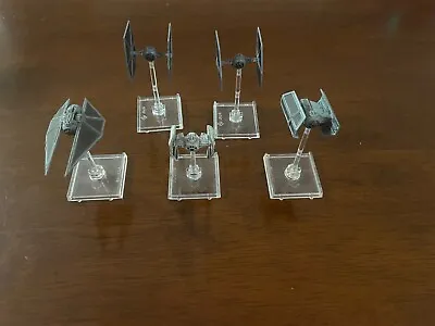 Star Wars- X-wing Miniatures- Empire Lot- Tie Fighter- Used- Models Only • $50