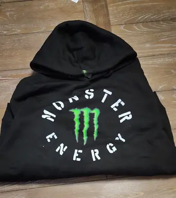 Monster Energy Official Licensed Hoodie Pullover Circle Logo - Size XL • $44.99