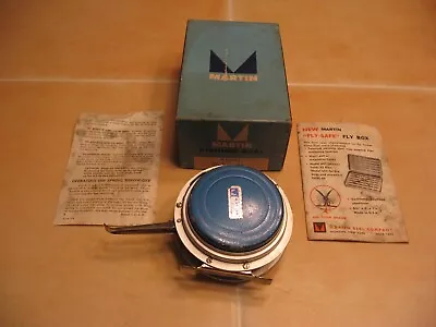 VINTAGE Martin No 6 AUTOMATIC Fishing Reel.  Made USA Original • $35