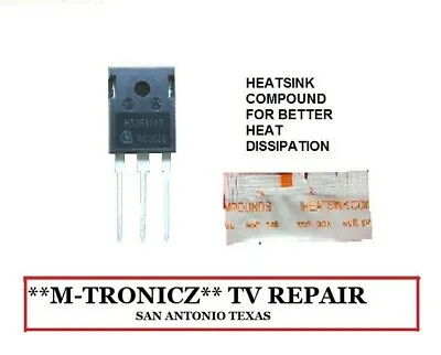 $11.90 • Buy  H30R1103  IGBT Insulated Gate Bipolar Transistor 1100V 30A  + HEATSINK COMPOUND