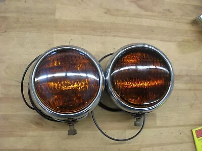 2 Vintage 4 5/8  Guide 12 Volt Fog  Lights • $170