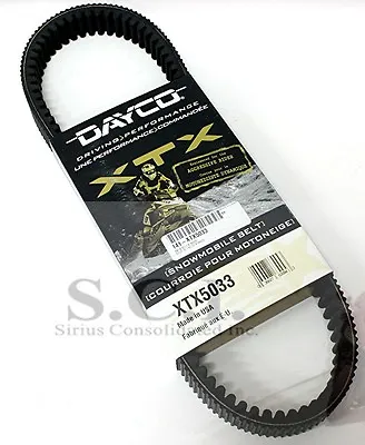 YAMAHA Apex FX NITRO FX10MTRA RS VECTOR VMAX 700 VX DAYCO XTX5033 DRIVE BELT ATV • $169.33