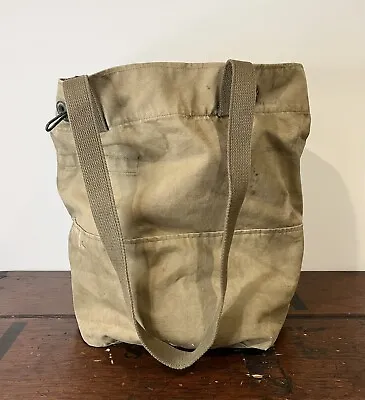 Vintage WW2 Repurposed Military Canvas Duffel Bag • $209