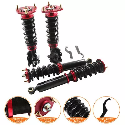 Coilovers For 1989-1994 Nissan 240SX S13 Struts Adj Height Shock Suspension Kit • $228.94