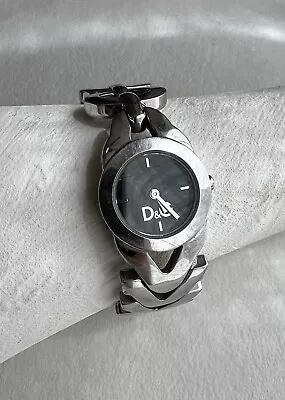 Vintage DOLCE & GABBANA Womens Watch All Stainless Steel Water Resistant D&G • $35