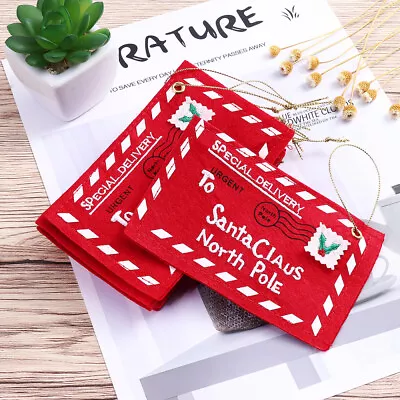  12 Pcs Letter Envelope To Santa Claus Christmas Goodie Bag Candy • £8.57