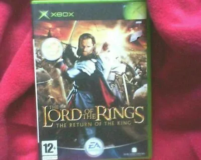 Original Xbox Lord Of The Rings The Return Of The King Inlay Or Artwork Only • £1.99