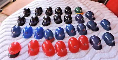 MLB Major League Baseball Gumball Machine Mini Plastic Helmets Lot Of 30 • $17.50