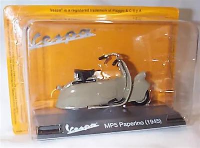 £12.75 • Buy Vespa MP5 Paperino 1945 Brown Vespa Collection 1-18 Scale New In Blister Box