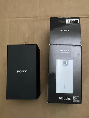 Sony Bloggie 4GB Camcorder MHS-FS1 Moblie HD Snap Camera Black Open Box • $27.87