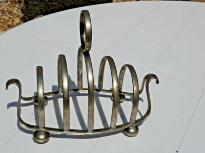 £2 • Buy Vintage Deco Style Epns Toast Rack