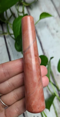$7.99 • Buy 4.1  RED AVENTURINE Wand 0764 Crystal Stone Healing Reiki Charged 2.5oz