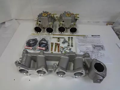 Toyota 22r Dual Weber 45 Dcoe Conversion Kit Manifoldlinkage Genuine Weber • $1751.95