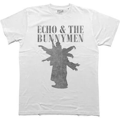 Echo & The Bunnymen - Silhouettes - White T-shirt • $24.99