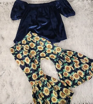$12 • Buy Selena Inspired Toddler Sunflower Outfit