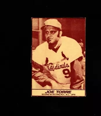 3027* 1971 Milk Duds Joe Torre Ex-Mt • $18