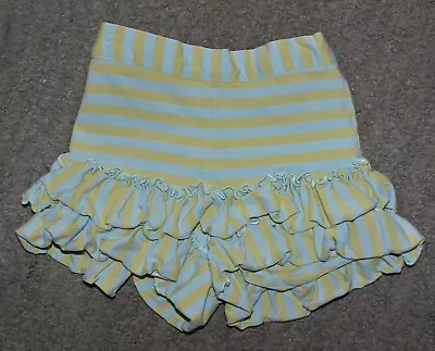 Mustard Pie Toddler Girls Blue / Green Shorts - Size 2T - EUC • $9.99